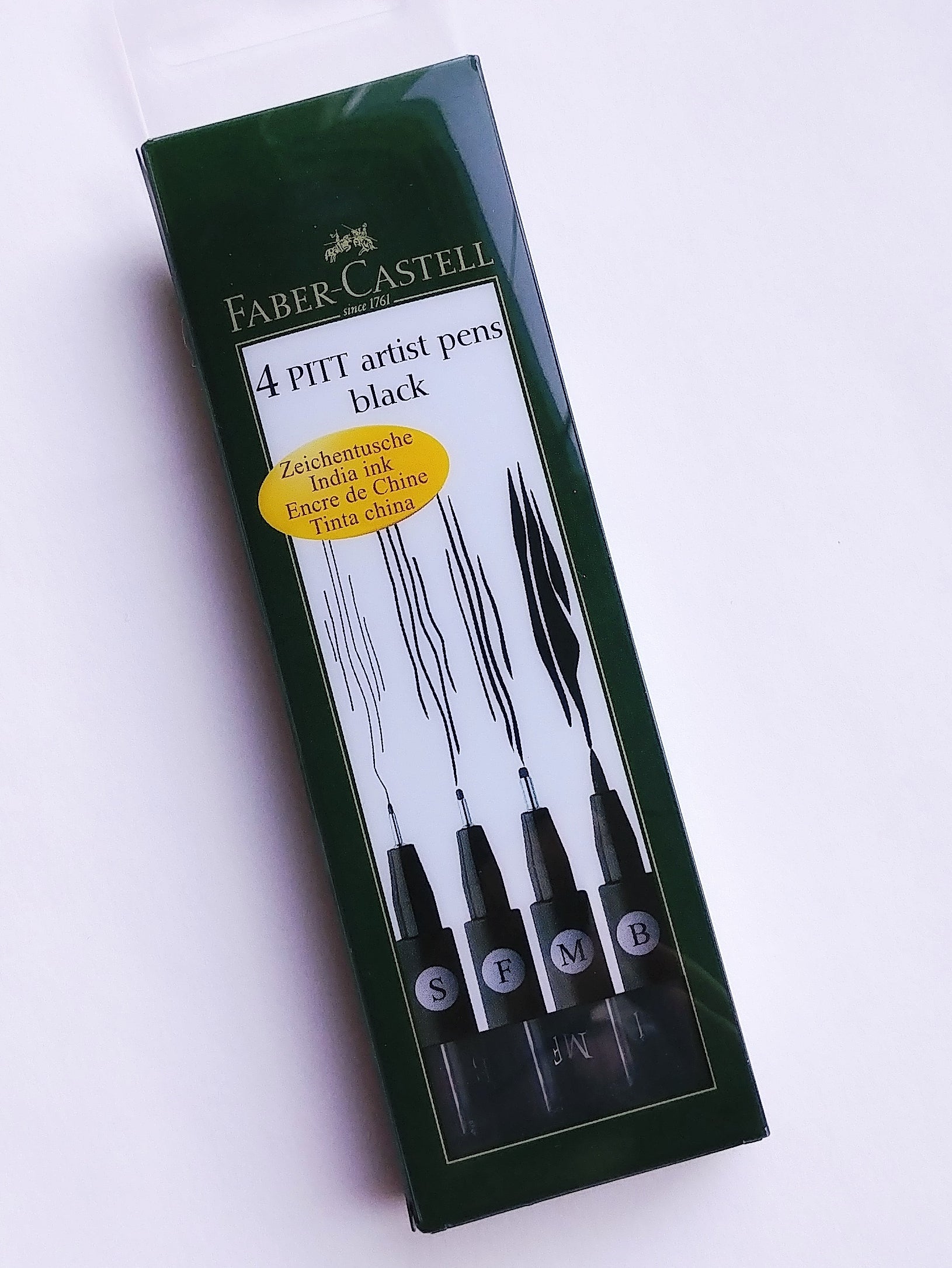 Pitt Artist Pens | Set of 4 - BLACK #167100-5