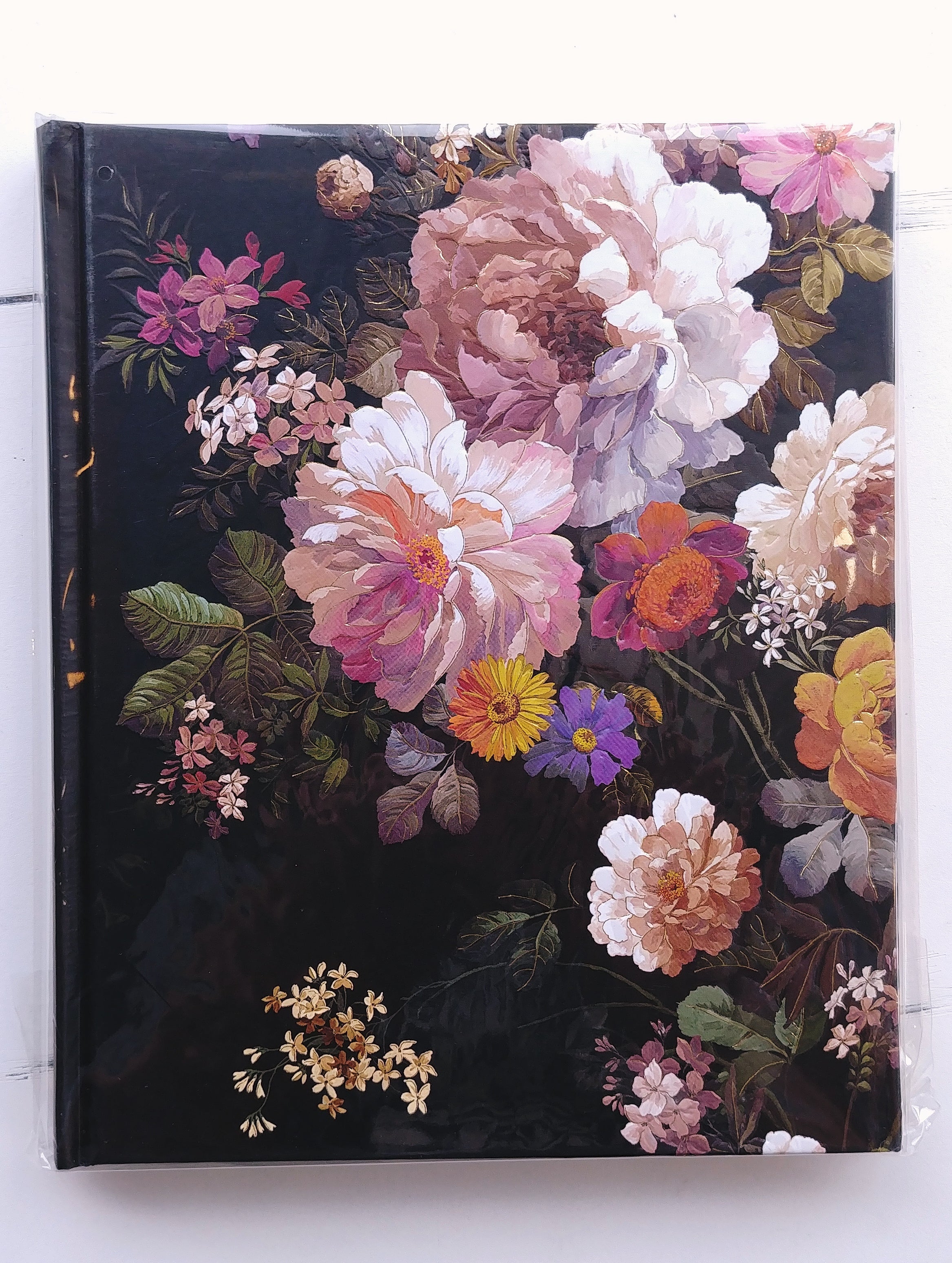 Midnight Floral Large Lined Journal   #333018-2