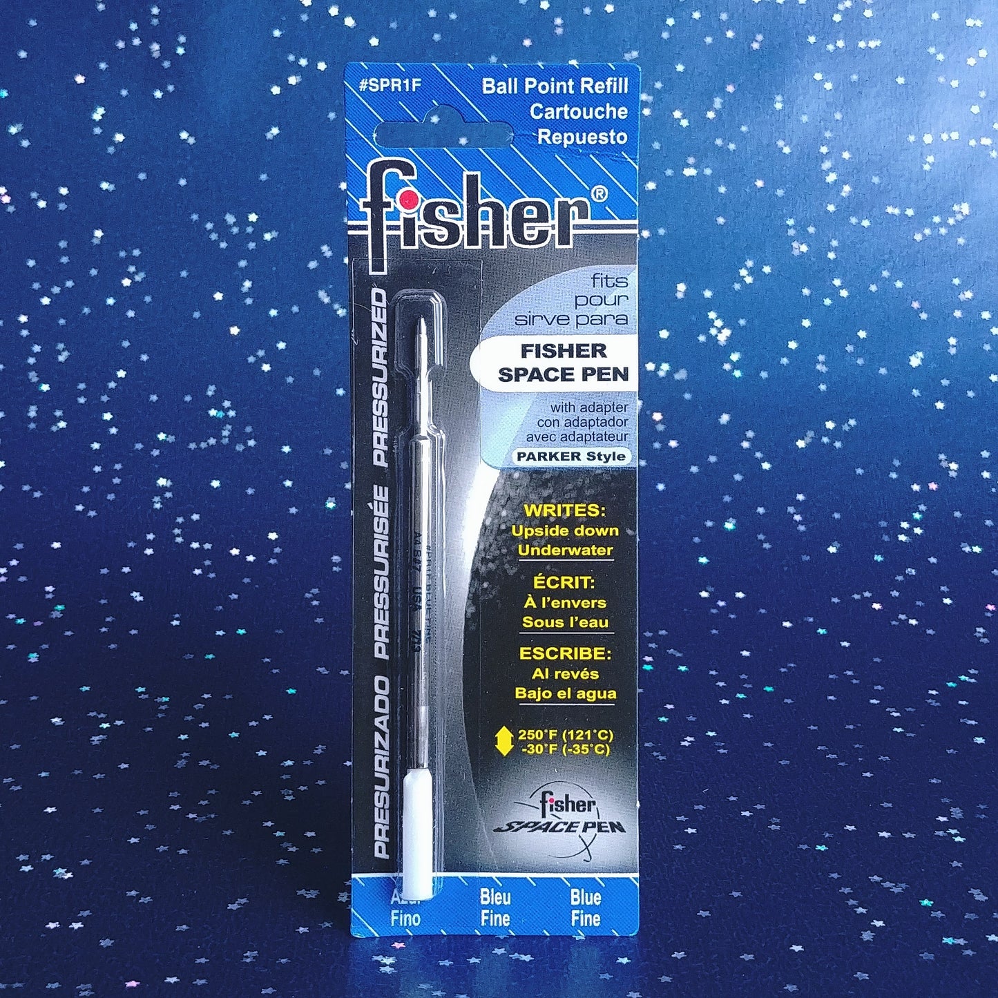 Fisher Bullet Pen- Refill Blue Medium  #SPR1