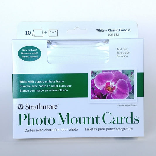 Strathmore Photo Mount Cards- Classic Emboss  #105-182
