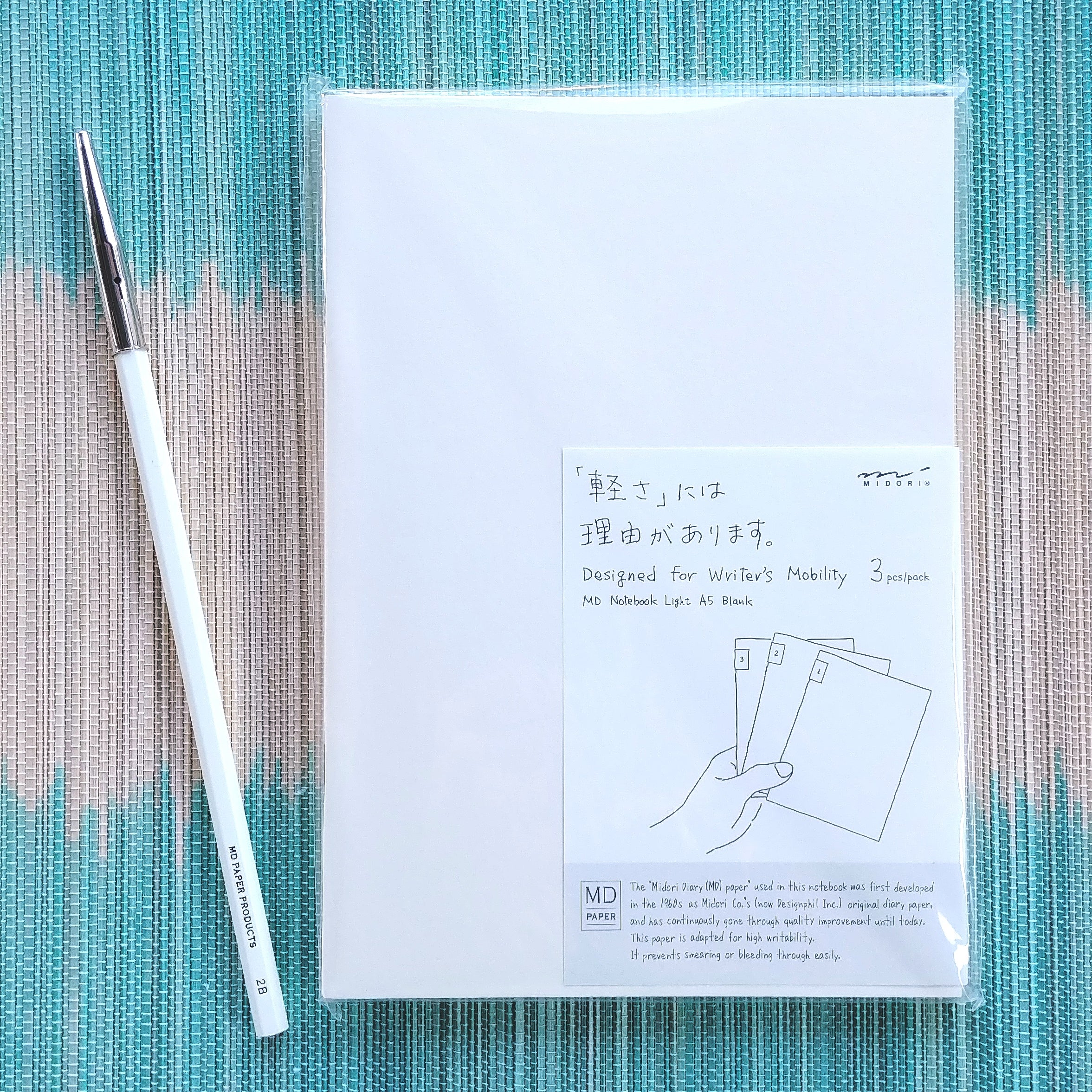 MD Notebook | A5 Trio - BLANK #15303-006