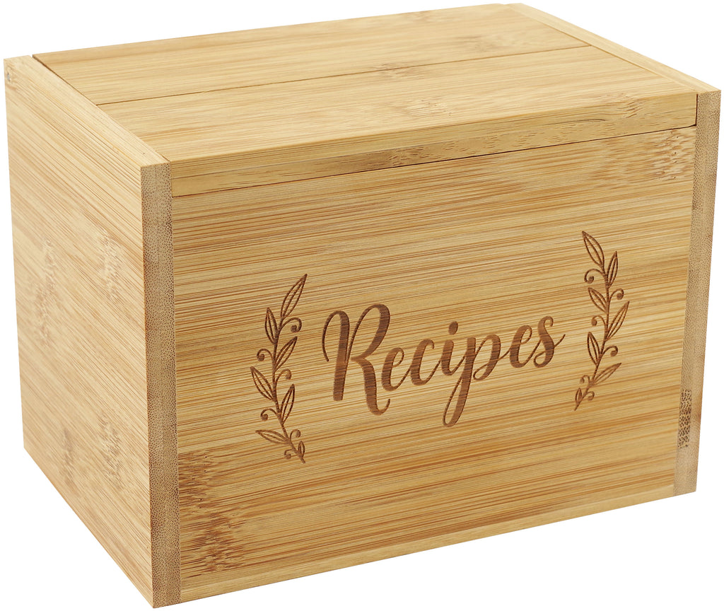 Bamboo Recipe Organizer #334626-2