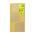 Traveler's notebook 004 pocket sticker refill, front side