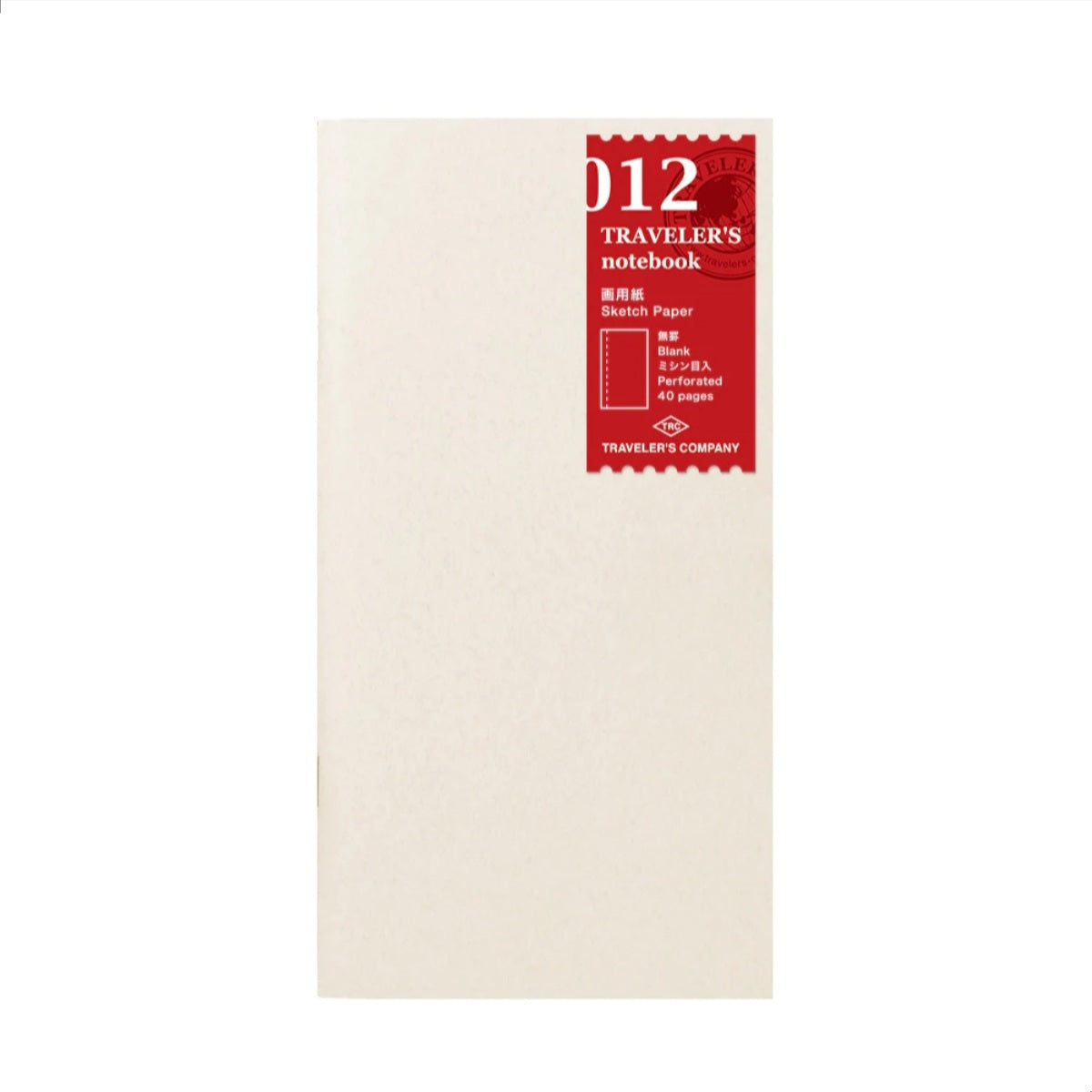 Papier à croquis de recharge TN 012 #14444-006