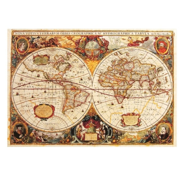 Boxed Note Cards | OLD WORLD MAP #317353-2