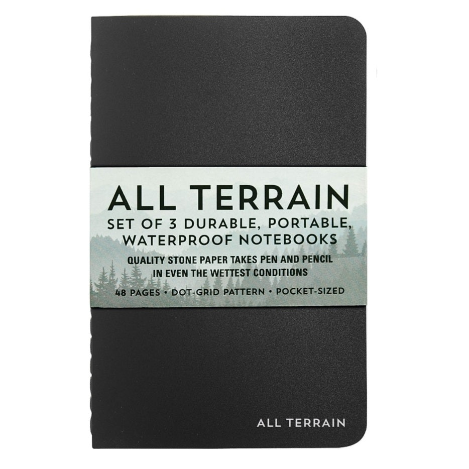 All Terrain Notebooks- Set of 3  #322852