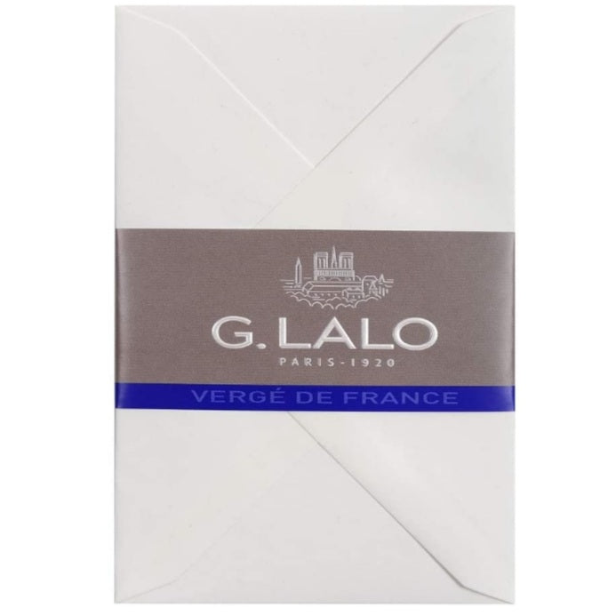 Enveloppes G. Lalo Vergé de France C6 - Blanc #21400L