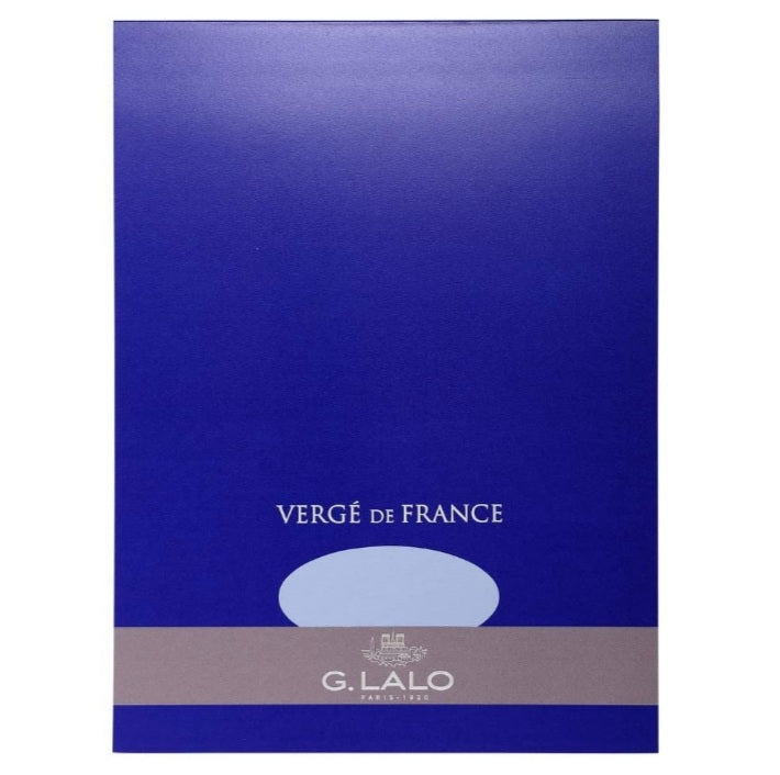 Tablette G. Lalo Vergé de France A5 - Bleu #11402L