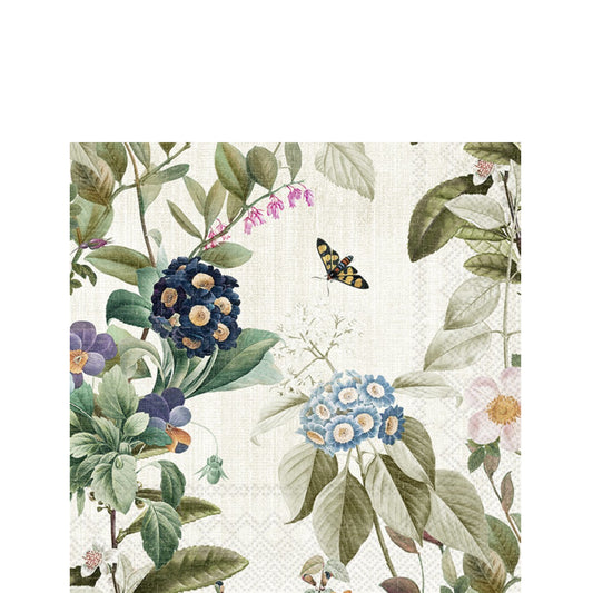 IHR Beverage Napkins- Vanessa (cream)  #C986460