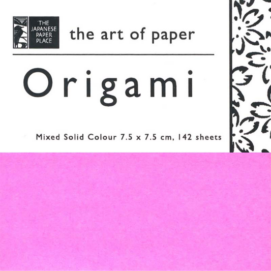 The Japanese Paper Place | 7.5 CM ORIGAMI 142 SHEETS SOLID COLOUR ASSORT #ORI2012